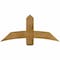 Ekena Millwork Bellingham Rough Sawn Timber Gable Bracket, Western Red Cedar, 48"W x 22"H x 6"D x 6"F, 11/12 Pitch GBW048X22X0606BEL00RWR - alternate 1